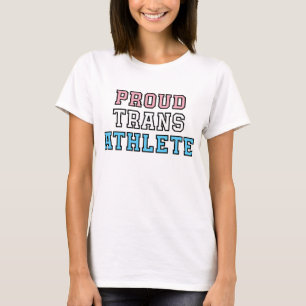 T-shirt Fière Athlète Trans - Sport Transgenre
