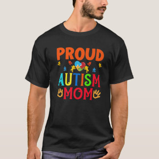 T-shirt Fière Autisme Maman Porter Mère Autiste Sensibilis