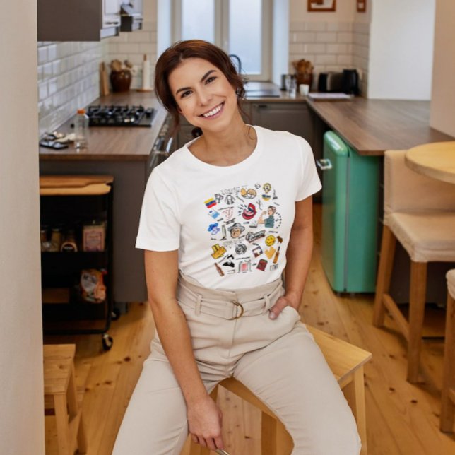 T-shirt Fière chemise vénézuélienne, Patrimoine vénézuélie (Créateur téléchargé)