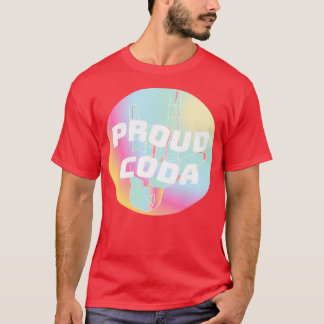 T-shirt Fière CODA