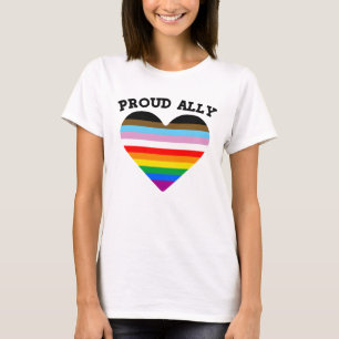 T-shirt Fière de l'Ally Progrès Fierté