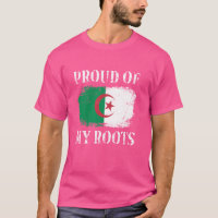 Fière De Mes Racines Algériennes Drapeau Algérien 