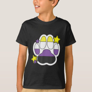 T-shirt Fière des droits gays du mois LGBTQ du patte furry