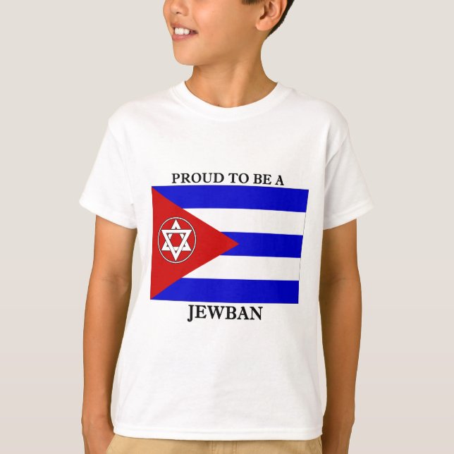 T-shirt Fière d'être juive (Devant)
