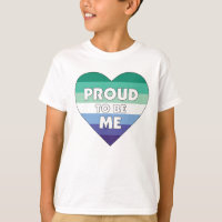 Fière d'être moi LGBTQ Hommes Gay Pride Coeur