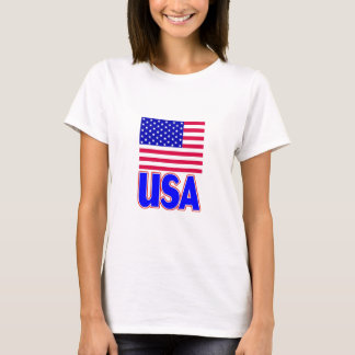 T-shirt fière d'être une chemise américaine