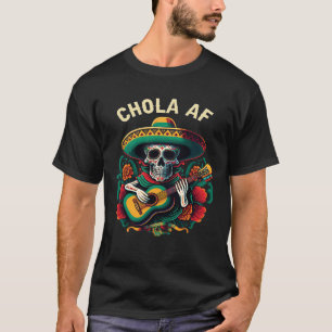 T-shirt Fière d'être une Chola Américaine Mexicaine Amériq