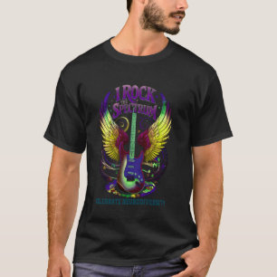 T-shirt Fière diversité Je suis un professeur d'autisme RO