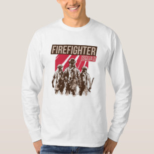 T-shirt Fière escouade de pompiers