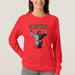 T-shirt Fière escouade de pompiers