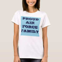 T-Shirt Fière Famille de la Force aérienne