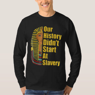 T-shirt Fière femme afro-américaine homme Mois de l'histoi