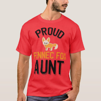 T-shirt Fière Fennec Pour Tante Premium