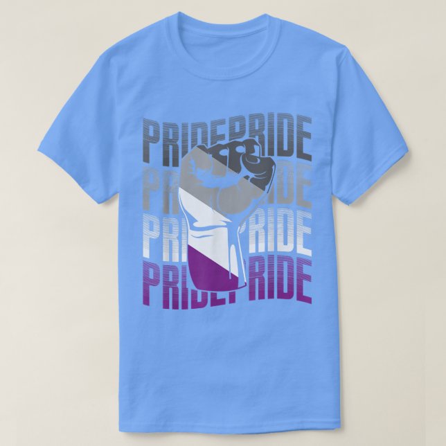 T-shirt Fière Fierté Aseual Pride Pointe Queer Pride Mois  (Design devant)