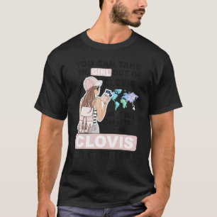 T-shirt Fière fille de Clovis Fille cool de la ville de C