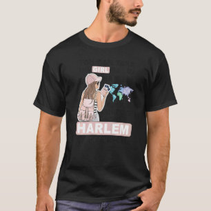 T-shirt Fière fille de Harlem Fille cool de Harlem New Yo