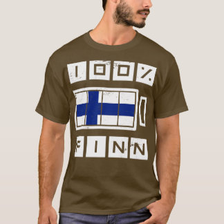 T-shirt Fière Finn cadeau Finlande