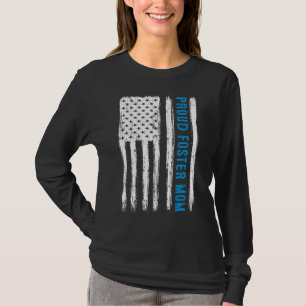 T-shirt Fière Foster Maman Parent Family Adoption Day Fost
