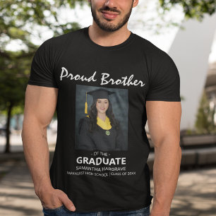 T-shirt Fière Frère du Lauréat   Photo