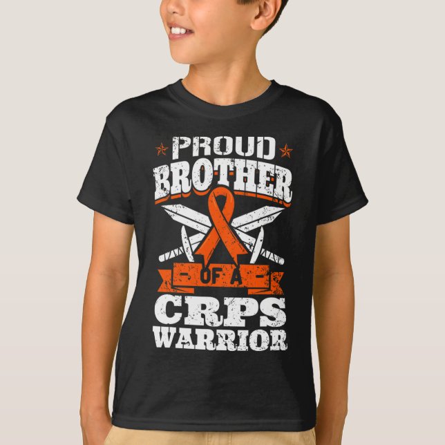 T-shirt Fière Frère D'Un Guerrier du SPRC (Devant)