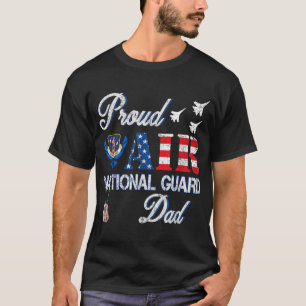 T-shirt Fière Garde Aérienne Garde Nationale Papa Anciens