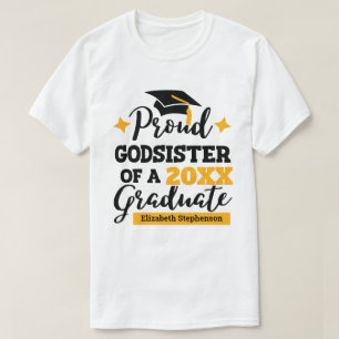 T-shirt Fière Godsoeur de la famille de diplômés jumelage