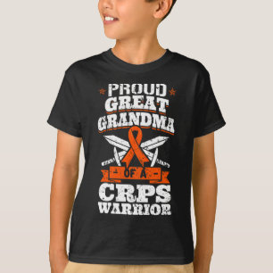T-shirt Fière Grand Grand Grand-Mère D'Un Guerrier Des Crp