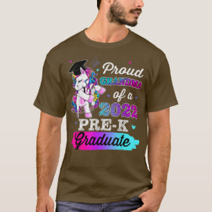 T-shirt Fière Grand-Mère De 2022 PréK Graduate Flossing Un