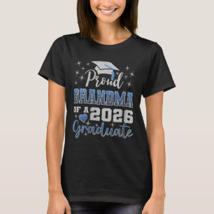 T-shirt Fière grand-mère de la promotion 2026 de la famill