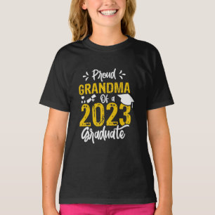 T-shirt Fière Grand-Mère Du Diplômé 2023