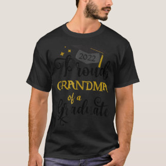 T-shirt Fière Grand-Mère D'Un Diplômé 2022 Drôle Graduatio