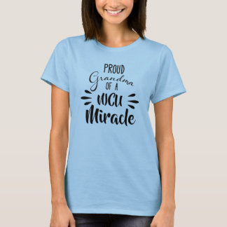 T-shirt Fière grand-mère d'un miracle NICU