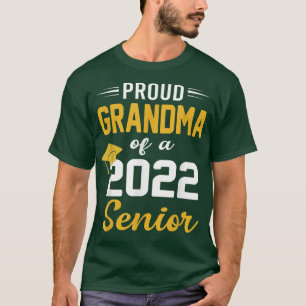 T-shirt Fière grand-mère d'une classe supérieure de 2022 d