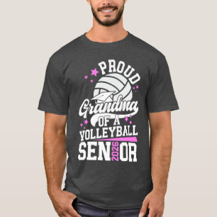 T-shirt Fière grand-mère d'une grand-mère senior de volley