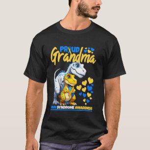 T-shirt Fière grand-mère Monde Sensibilisation au syndrome