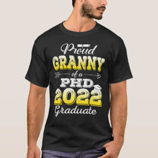 T-shirt Fière grand-mère promotion 2022 diplômée en doctor