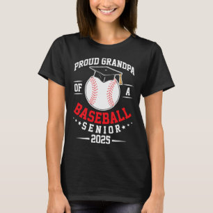 T-shirt Fière Grand-Père D'Une Vente De Cl Senior De 2025 