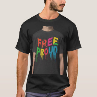 T-shirt Fière gratuite