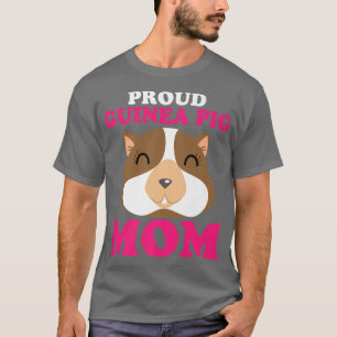 T-shirt Fière Guinée Cochon Maman Fer Pomme de terre Hamst