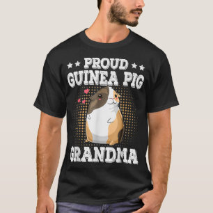 T-shirt Fière Guinée Pig Grand-mère Funny Guinée Pig M