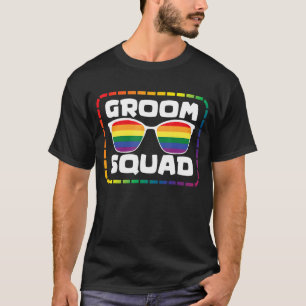 T-shirt Fière Humaine Lgbt Mariage à l'égalité gay Couple 