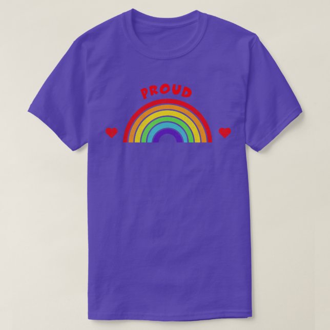 T-shirt Fière LGBT Pride Mois Tee LGBTQ Supporter Ga Cadea (Design devant)