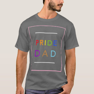 T-shirt Fière LGBTQIA+ Pride Papa, Nation LGBTQ Égalité Ra