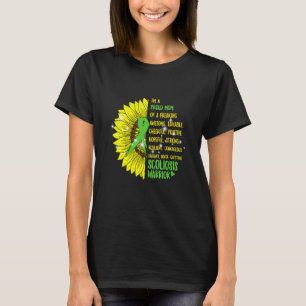 T-shirt Fière Maman De Scoliose Guerrier Mois De Sensibili