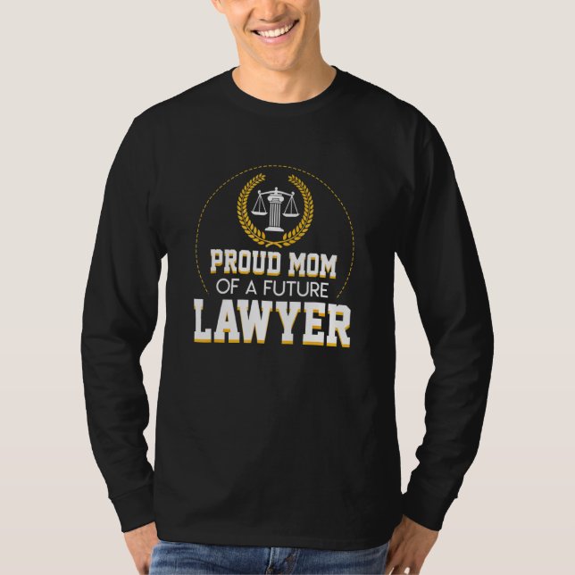 T-shirt Fière Maman D'Un Avocat Avenir Avocat Cool Design  (Devant)