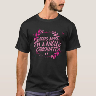 T-shirt Fière Maman D'Un Diplômé De L'UNIC Prématurité Sen