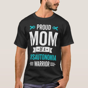 T-shirt Fière maman d'une Dysautonomie Guerrier Survivor A