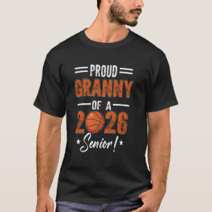 T-shirt Fière MAMIE de l'étudiant en basket-ball senior 20