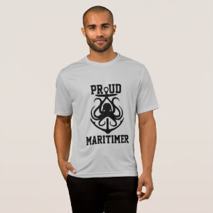 T-shirt Fière Maritimer ancre pieuvre phare route T-