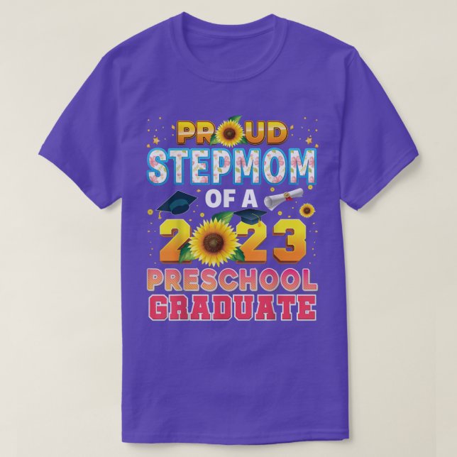 T-shirt Fière Mère De Foi D'Une Classe 2023 Primaire S (Design devant)